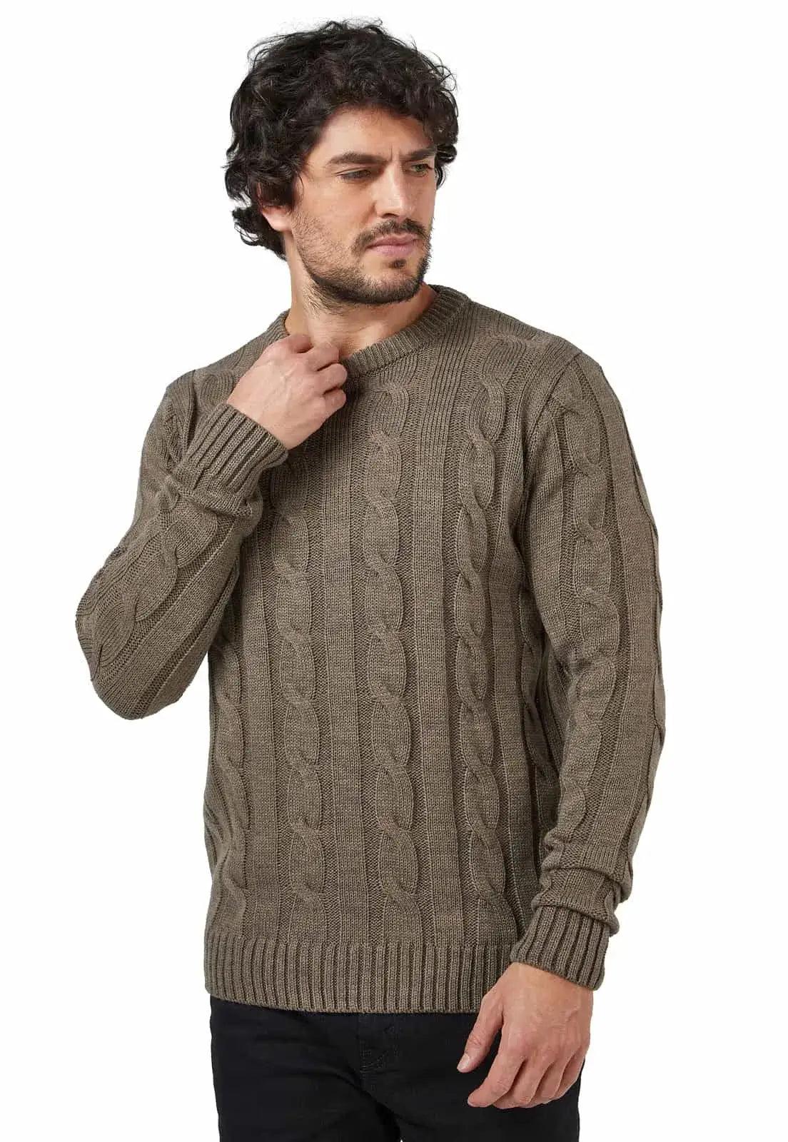 Buzo Trenzado Cuello Redondo - Giive