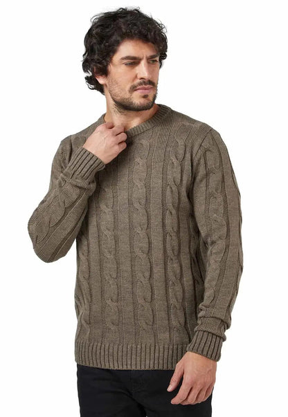 Buzo Trenzado Cuello Redondo - Giive
