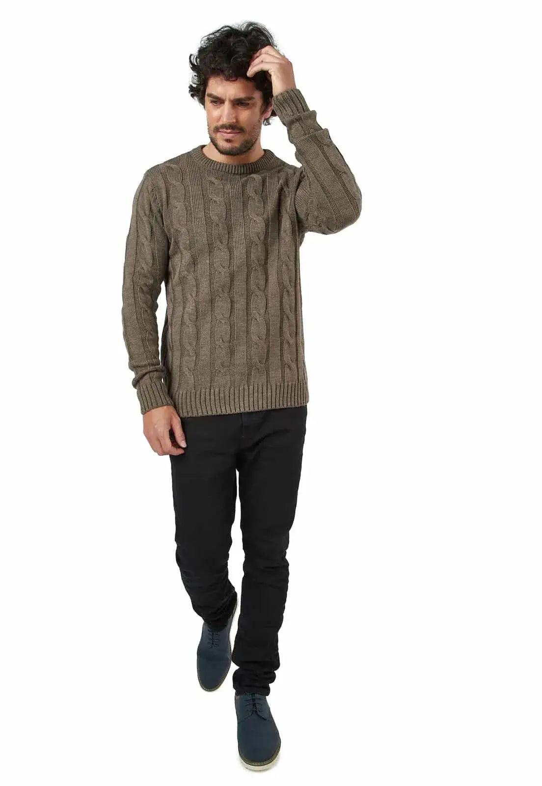 Buzo Trenzado Cuello Redondo - Giive