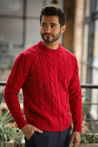 Buzo Trenzado Cuello Redondo - Giive