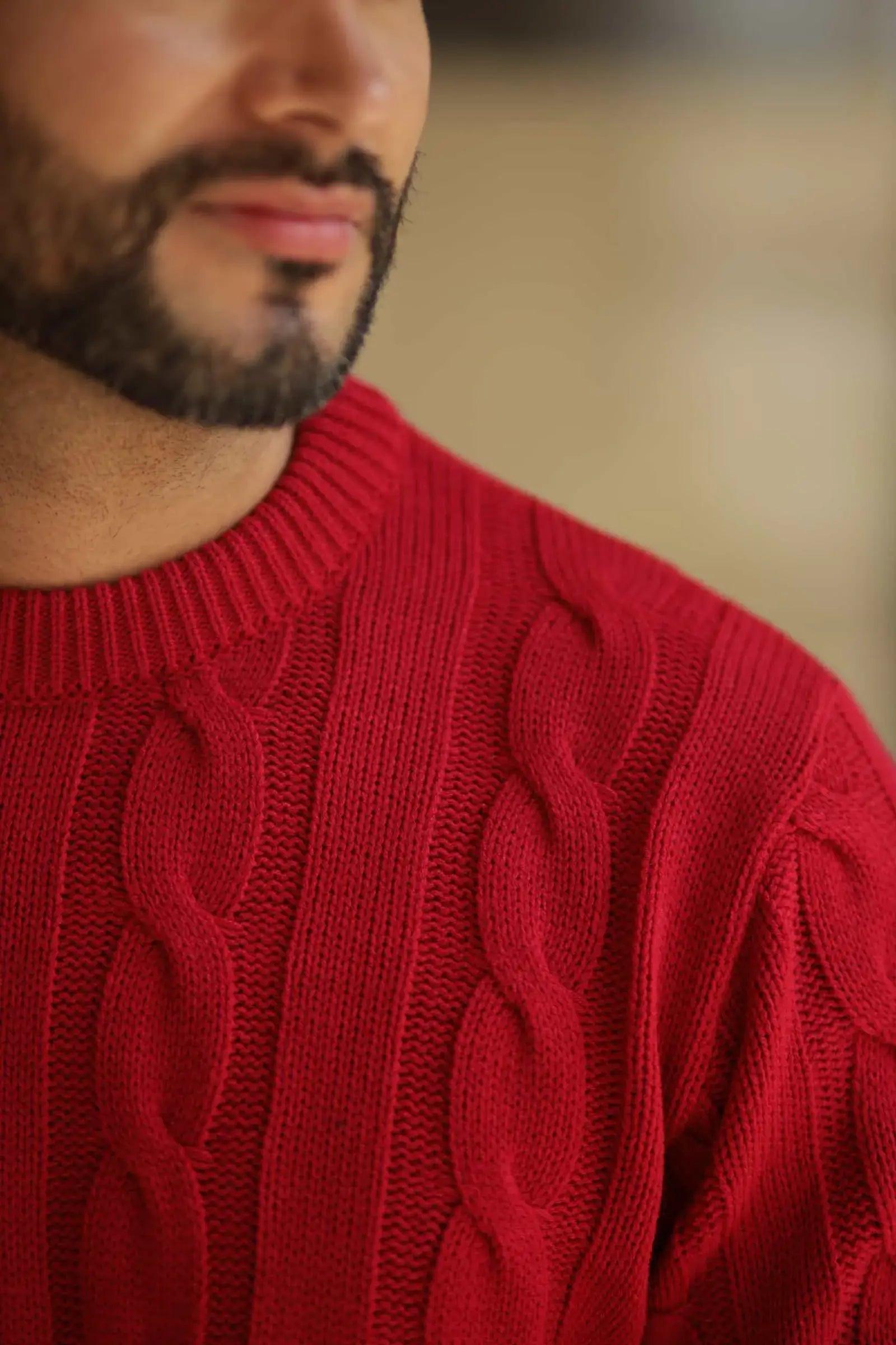 Buzo Trenzado Cuello Redondo - Giive