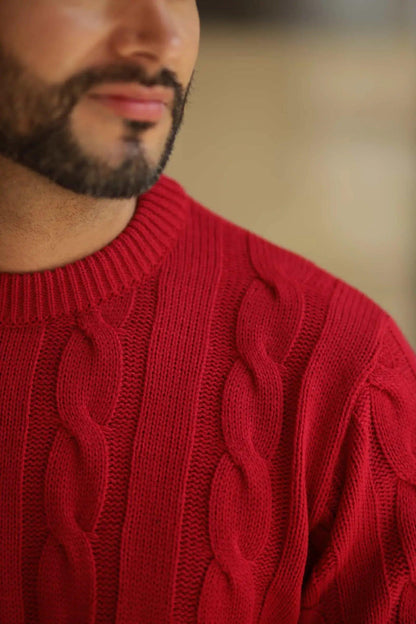 Buzo Trenzado Cuello Redondo - Giive