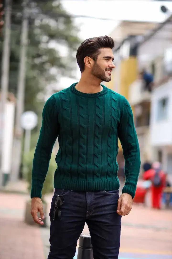 Buzo Trenzado Cuello Redondo - Giive
