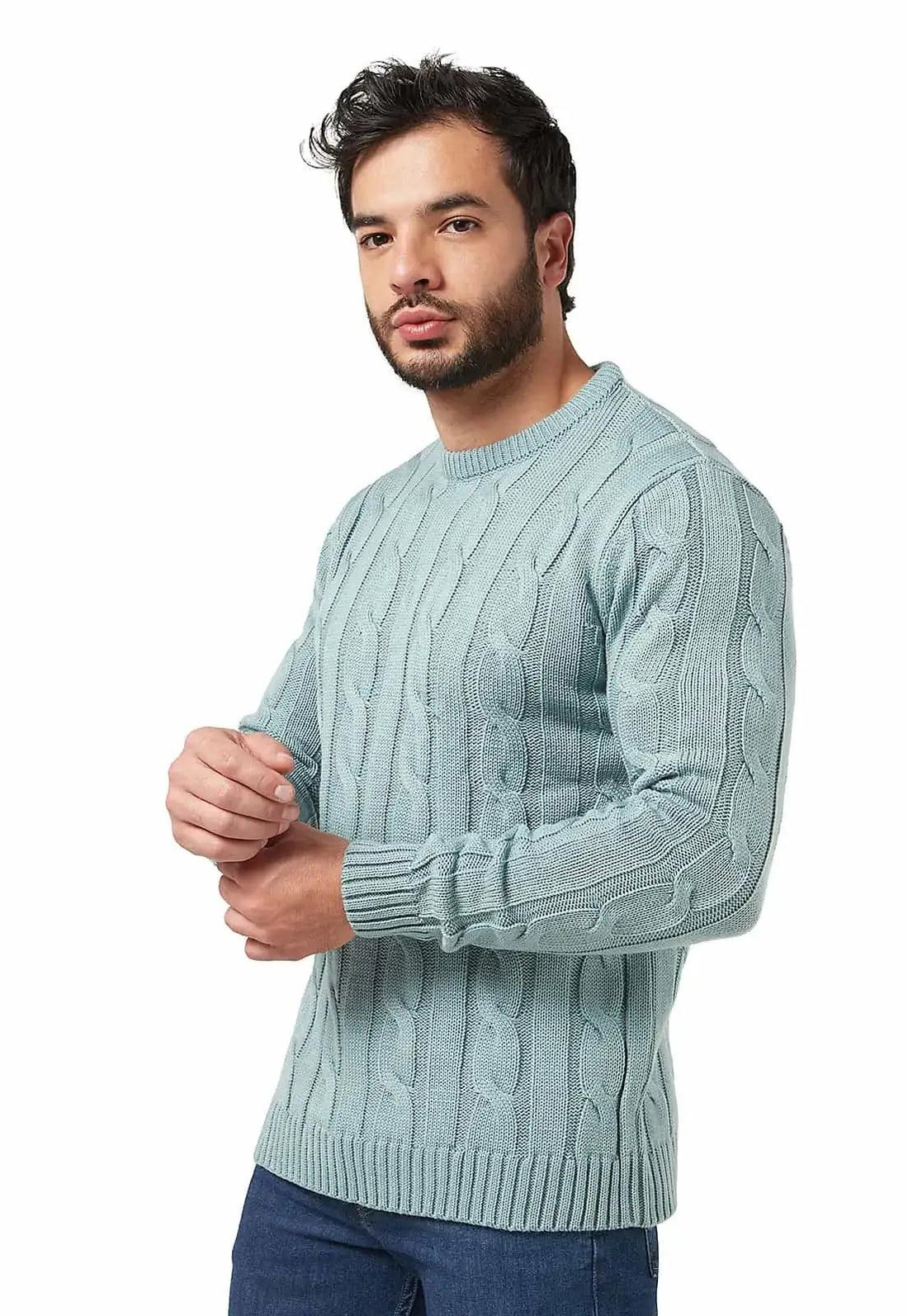 Buzo Trenzado Cuello Redondo - Giive