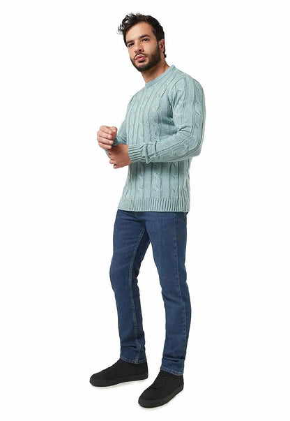 Buzo Trenzado Cuello Redondo - Giive