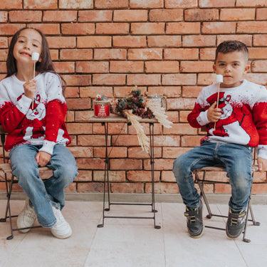 Saco navidad muñeco de nieve - Rojo - Niños - Giive