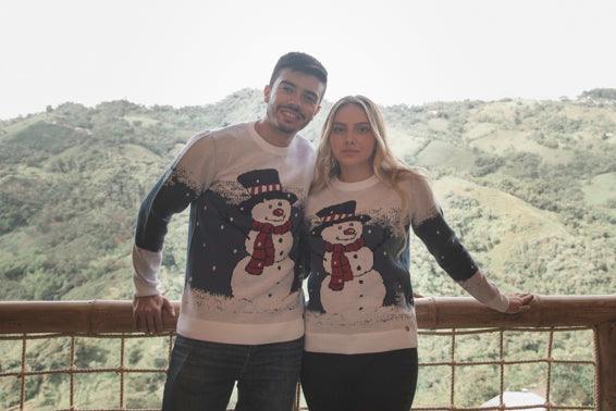 Saco navidad muñeco de nieve - Azul - Hombre - Giive