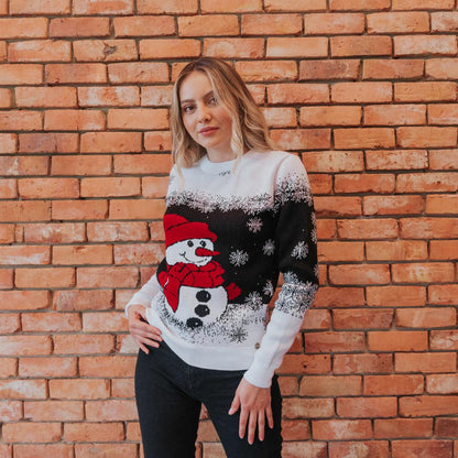 Saco navidad muñeco de nieve - Negro - Mujer - Giive