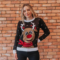 Saco navidad Reno - Negro - Mujer - Giive