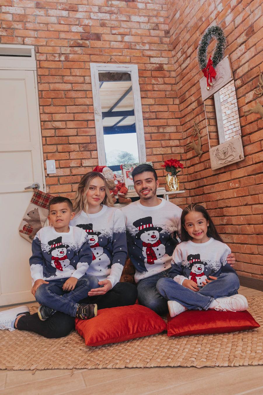 Saco navidad muñeco de nieve - Azul - Niños - Giive