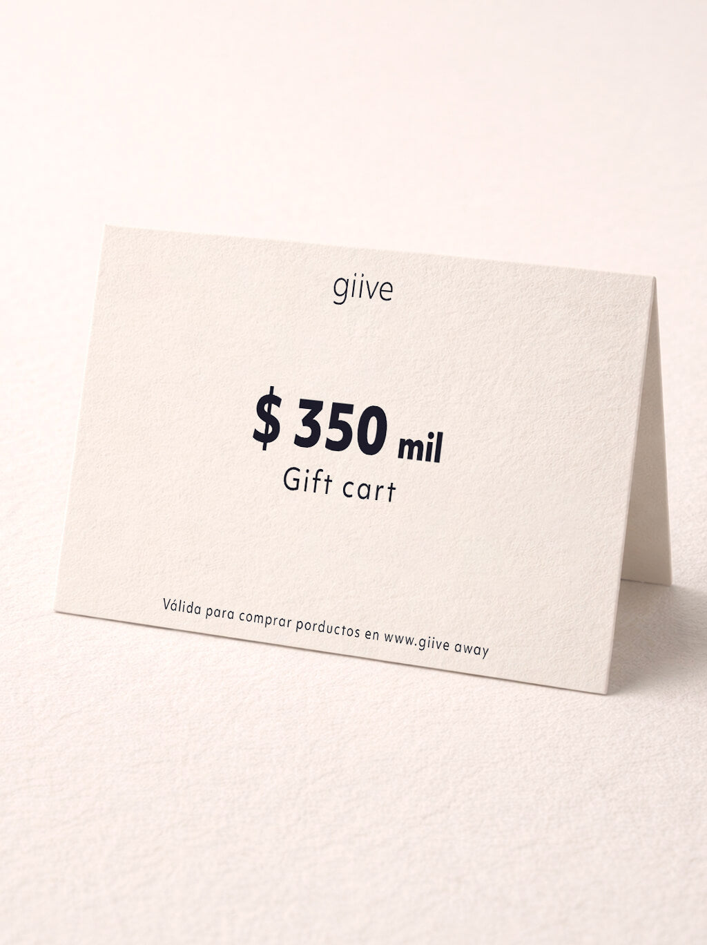 Tarjeta de Regalo - Tejido con Amor - Giive