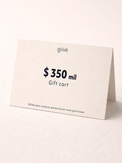 Tarjeta de Regalo - Tejido con Amor - Giive