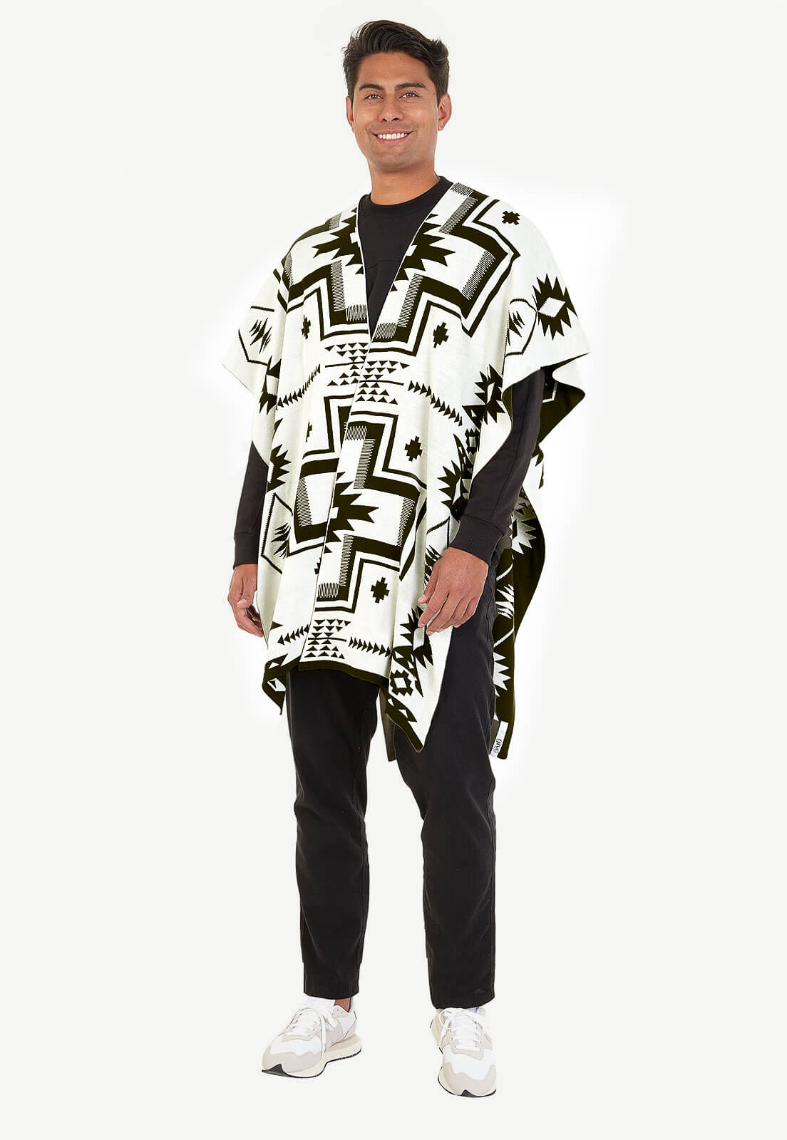 Ruana Cruces  Doble Faz para Hombre - Giive