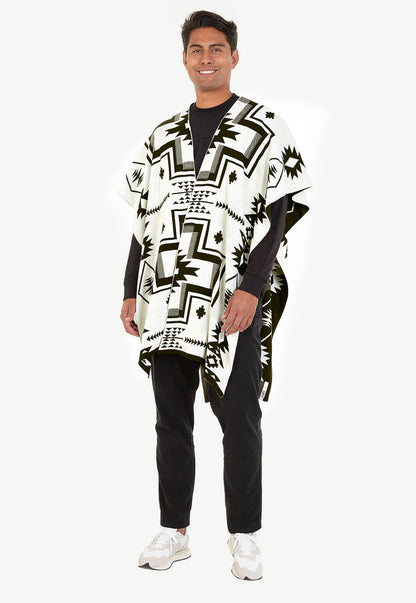 Ruana Cruces  Doble Faz para Hombre - Giive