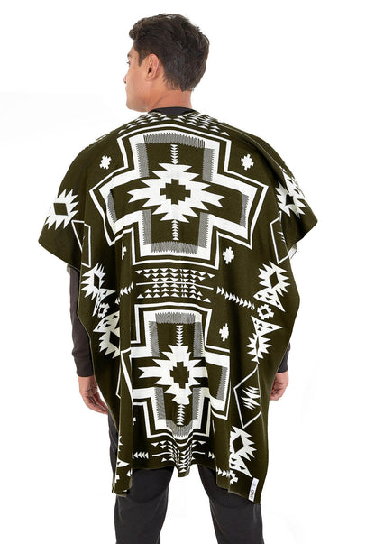 Ruana Cruces  Doble Faz para Hombre - Giive