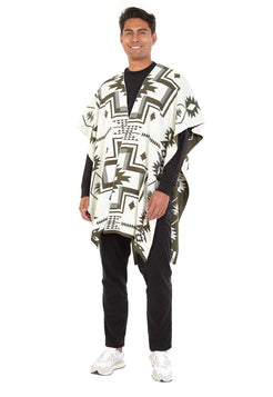 Ruana Cruces  Doble Faz para Hombre - Giive