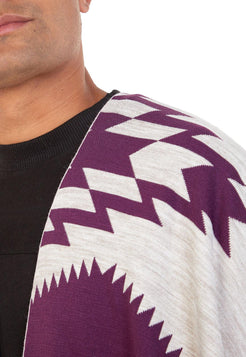 Ruana Fronteras Doble Faz para Hombre - Giive