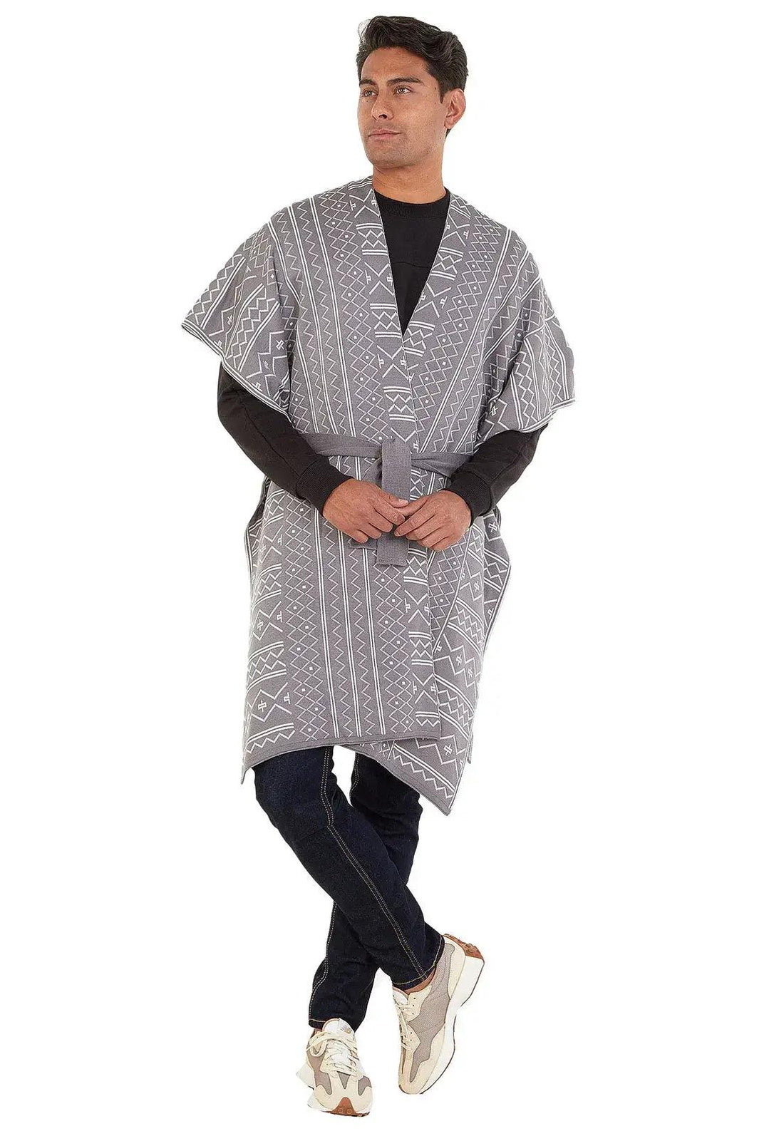 Ruana Caminos Doble Faz para Hombre - Giive