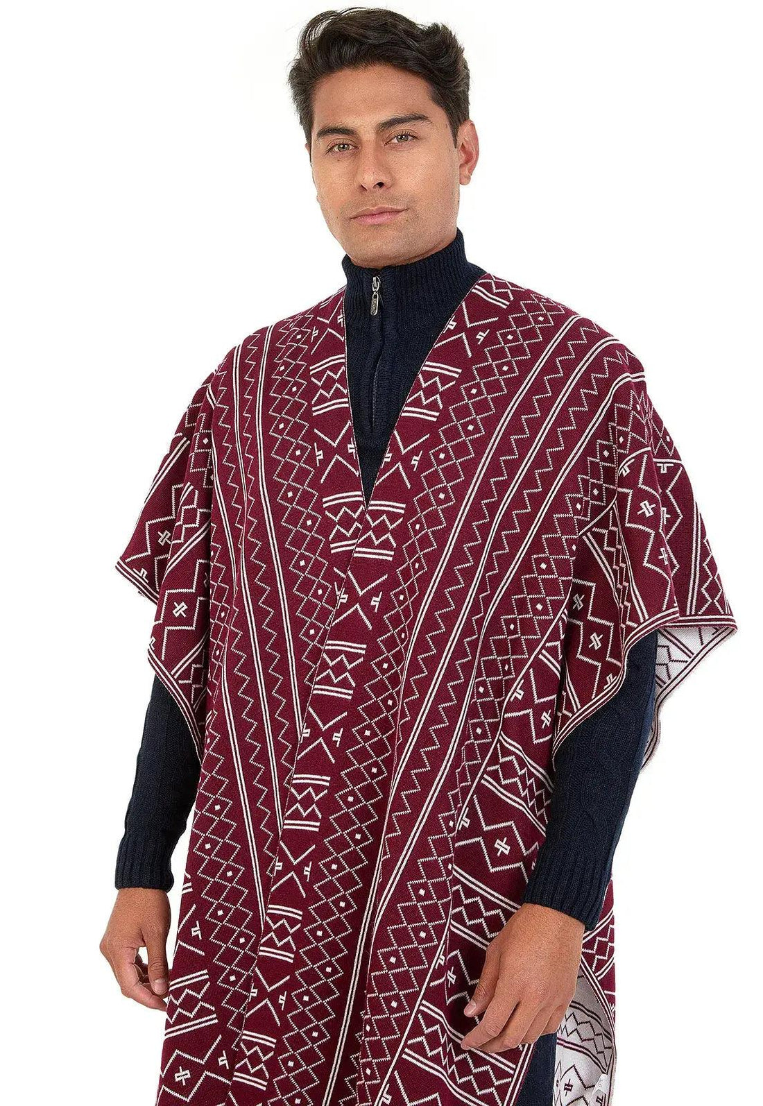 Ruana Caminos Doble Faz para Hombre - Giive