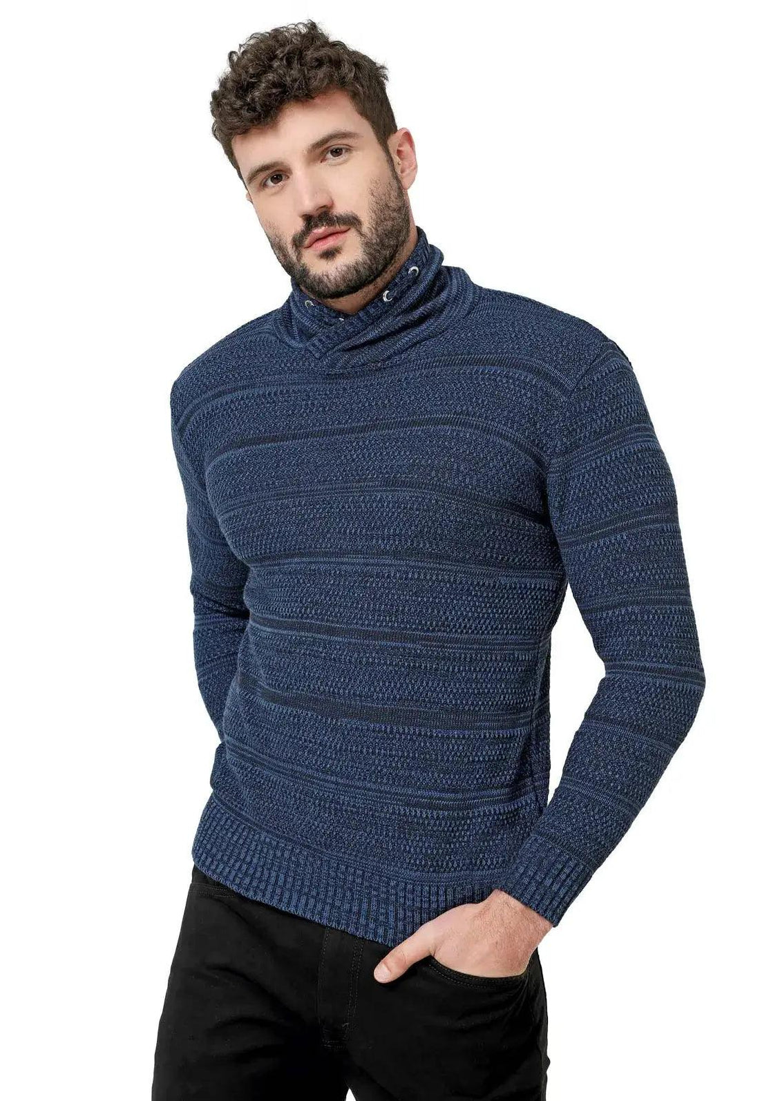 Saco Matizado Ladrillo Cuello Alto - Giive