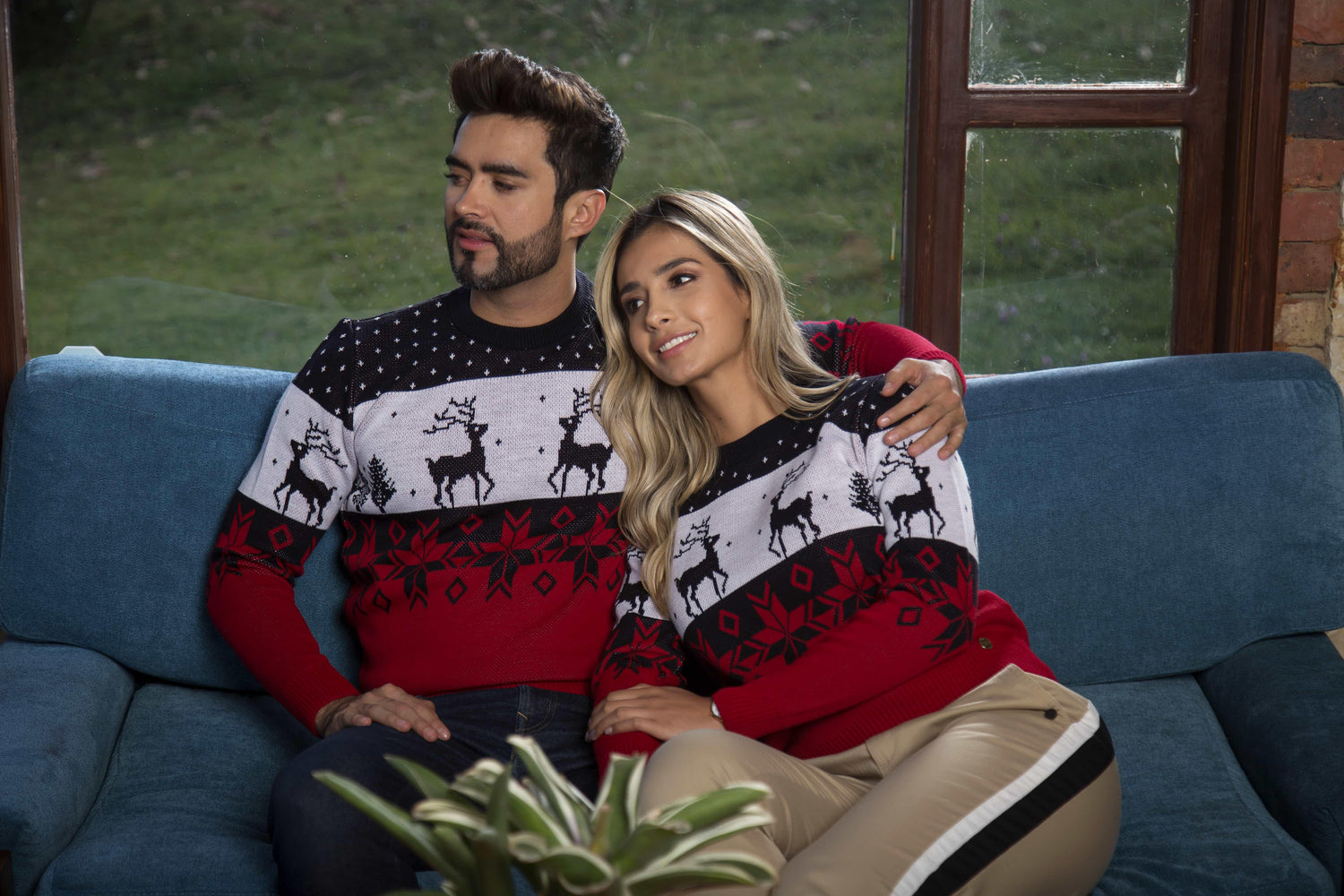 Saco navidad tricolor - Mujer - Giive