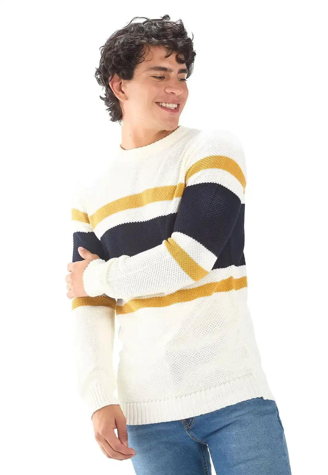 Saco 3 rayas tejido ladrillo - Giive