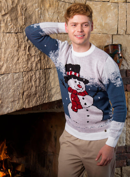 Saco navidad muñeco de nieve - Azul - Hombre - Giive