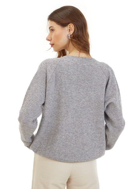 Saco Cuello V Calado