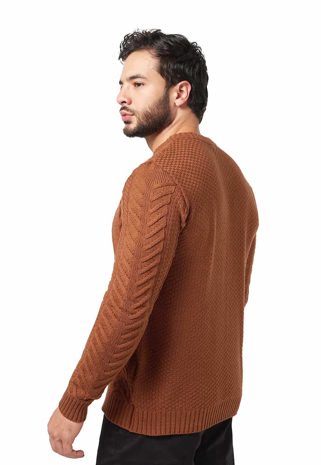 Saco trenzas y aranés cuello redondo - Prendas de vestir - Giive Giive
