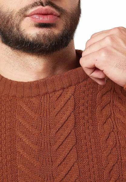 Saco trenzas y aranés cuello redondo - Giive