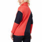 Saco intarsia diagonal cuello tortuga - Giive Giive