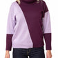 Saco intarsia diagonal cuello tortuga - Giive Giive