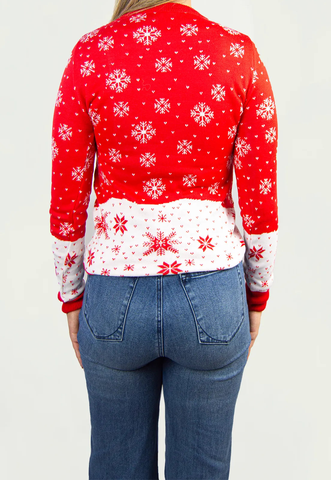 Saco navidad Reno Rojo - Mujer