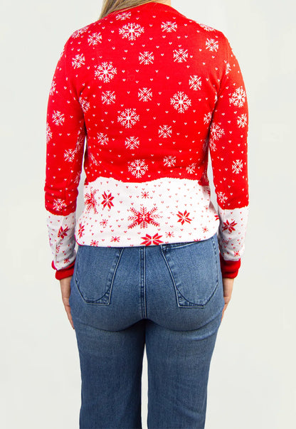 Saco navidad Reno Rojo - Mujer