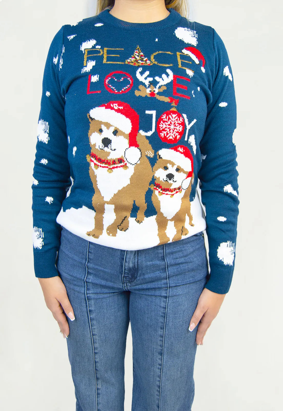 Saco navidad Peace Love - Mujer