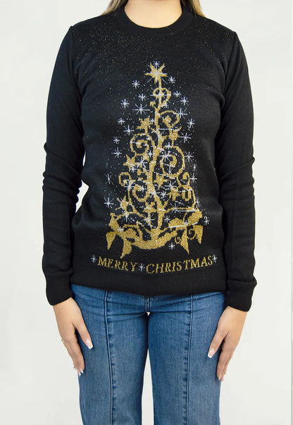 Saco navidad Arbol Dorado - Mujer