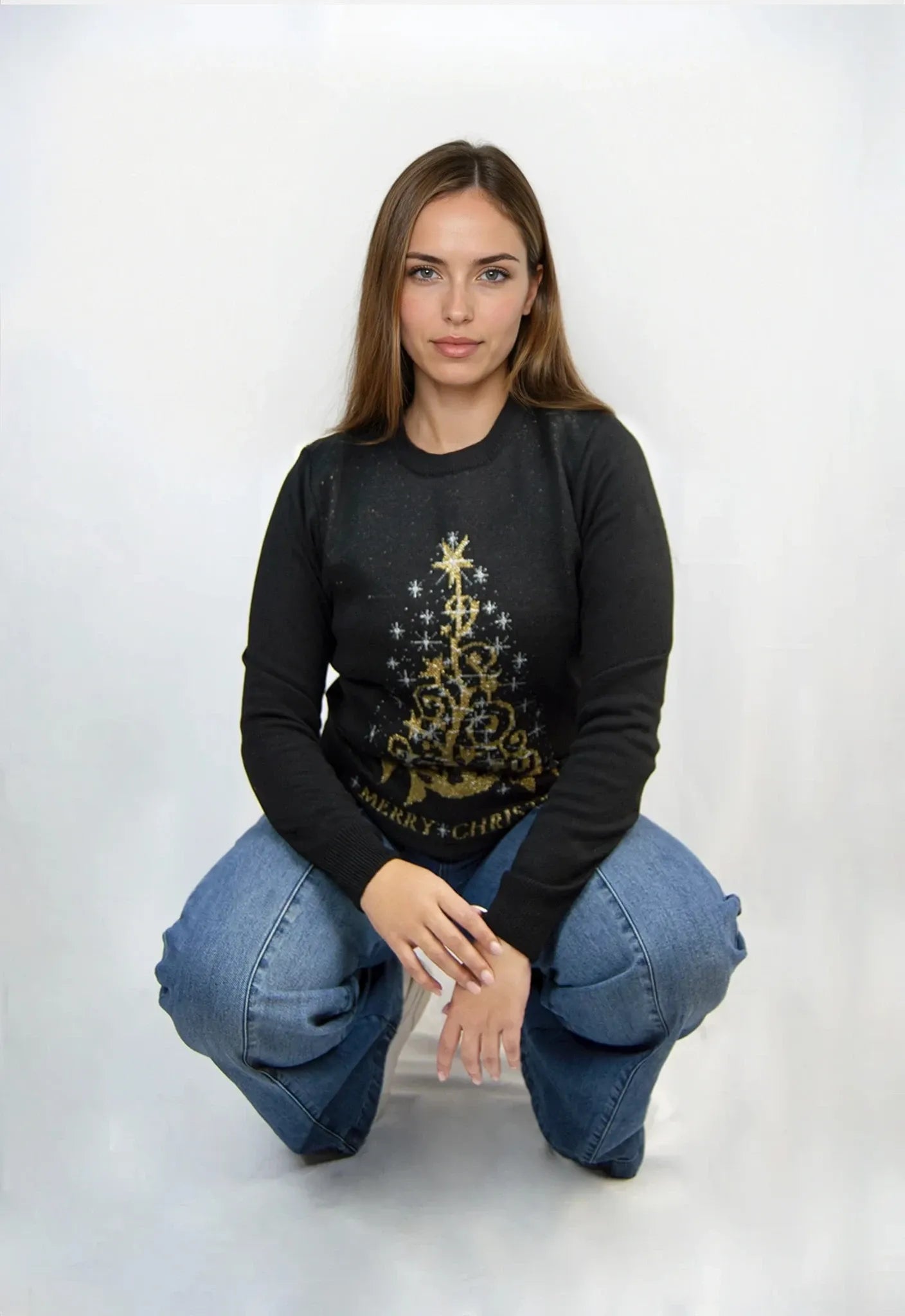 Saco navidad Arbol Dorado - Mujer