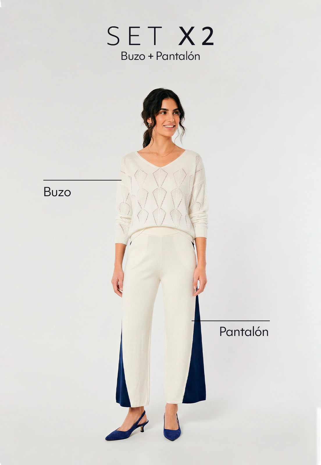 Set Buzo Hojas / Pantalón Sofía - Giive
