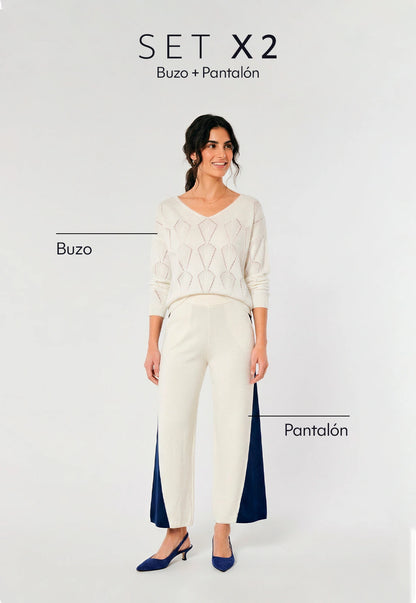 Set Buzo Hojas / Pantalón Sofía - Giive