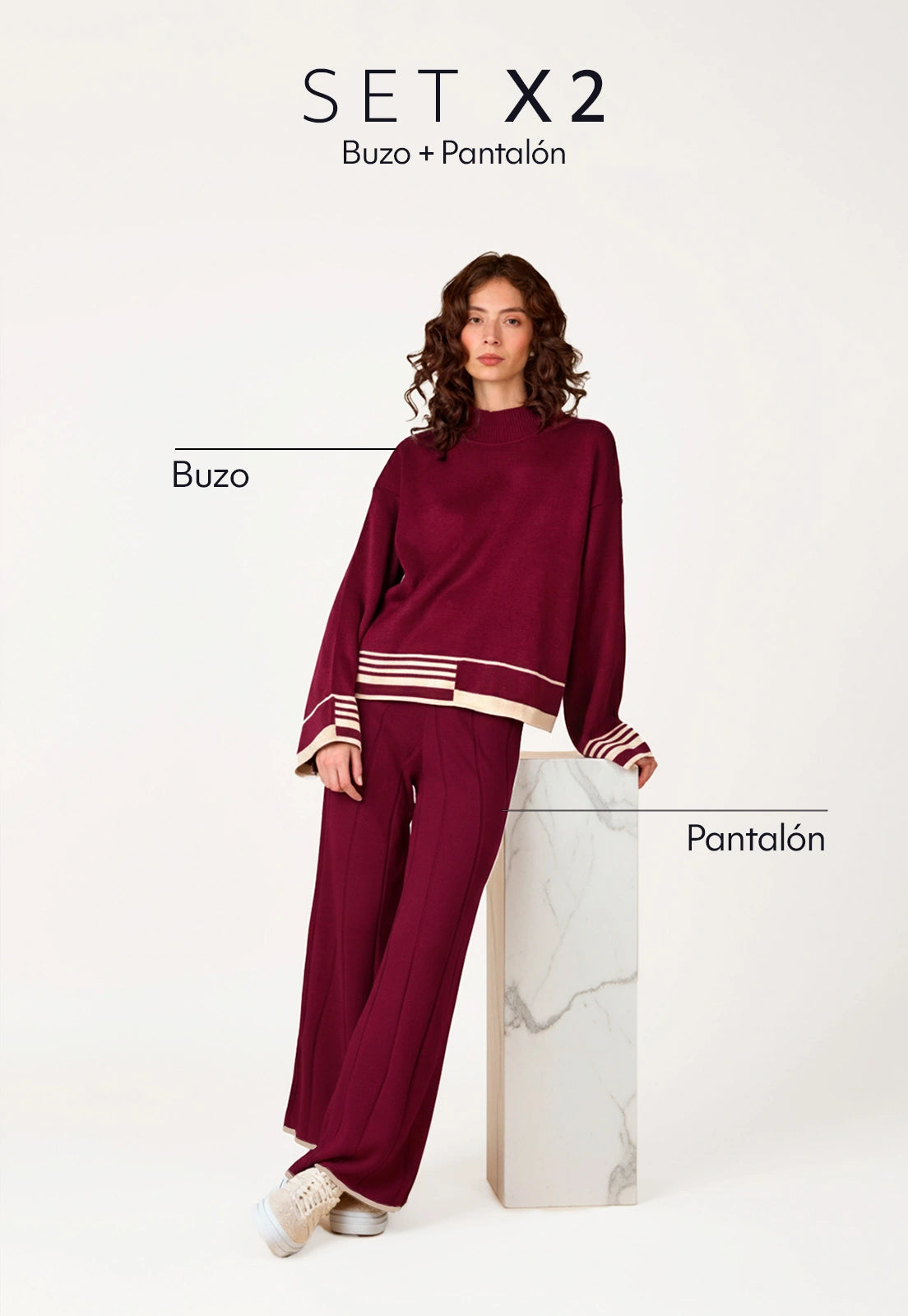 Set Buzo Amanda / Pantalón Tiffany