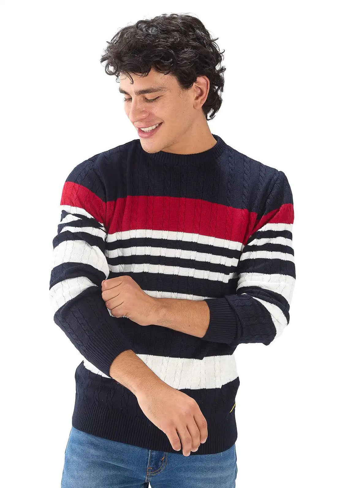 Sueter de 3 colores hotsell