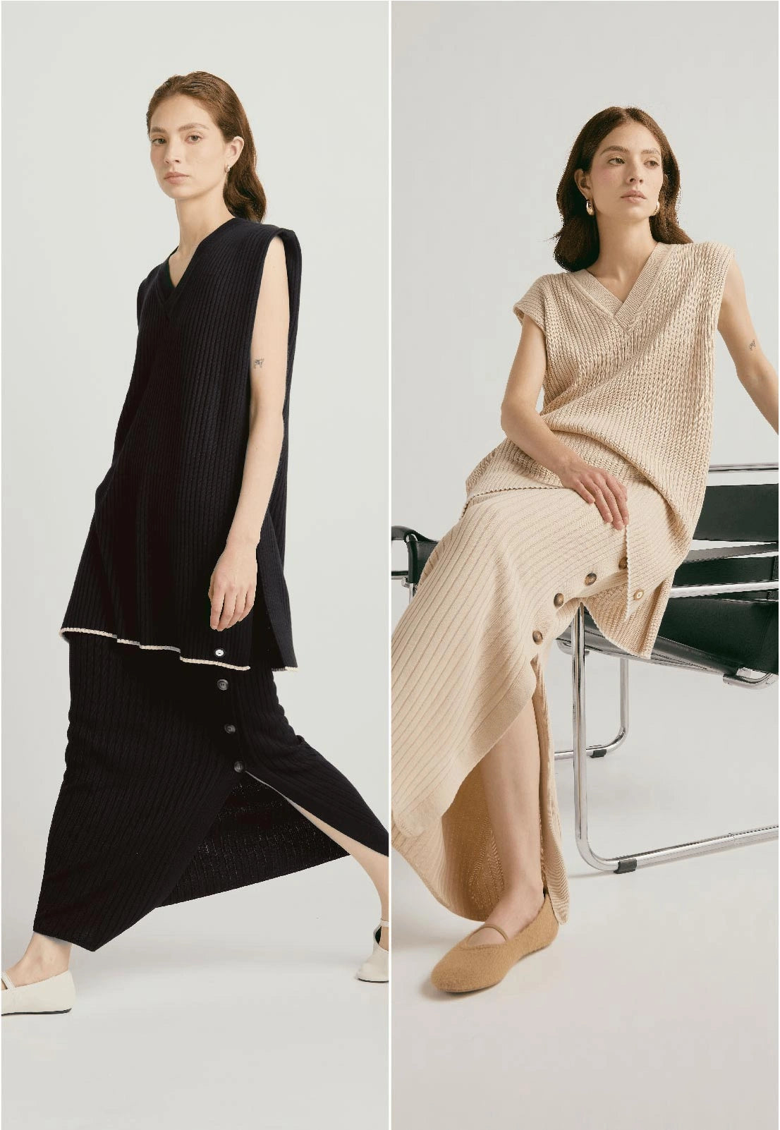 Set Chaleco Andrea / Falda Caroline