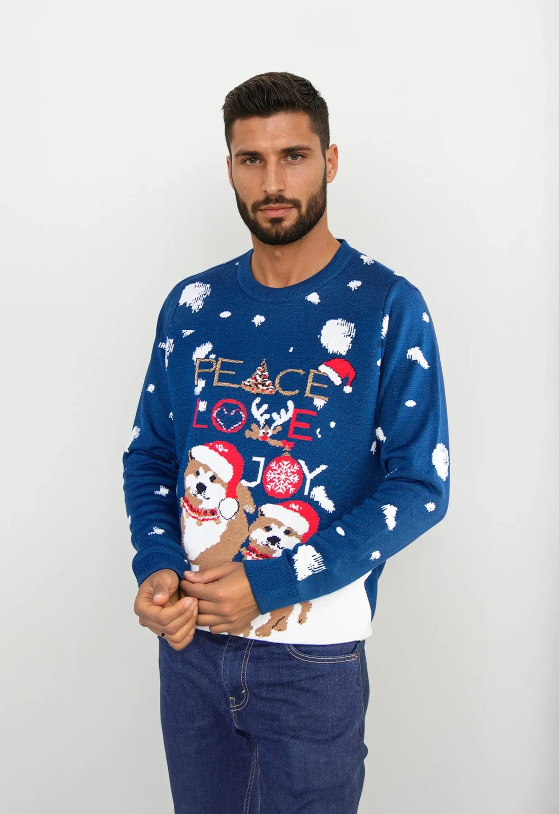 Saco navidad Peace Love - Hombre