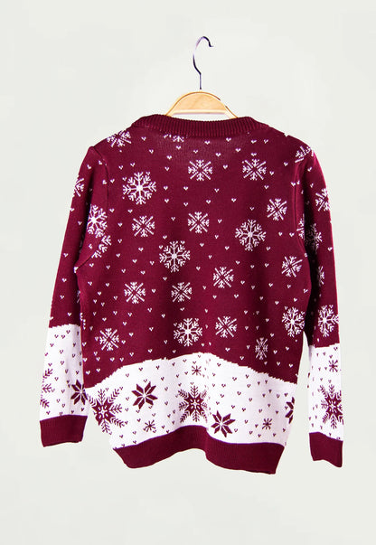 Saco navidad Reno Burdeos - Niños