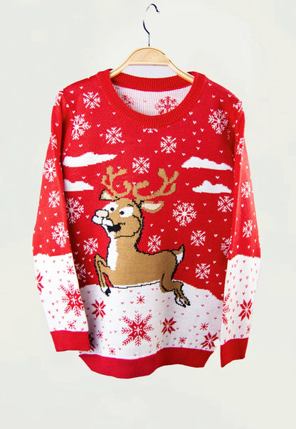 Saco navidad Reno Rojo - Niños