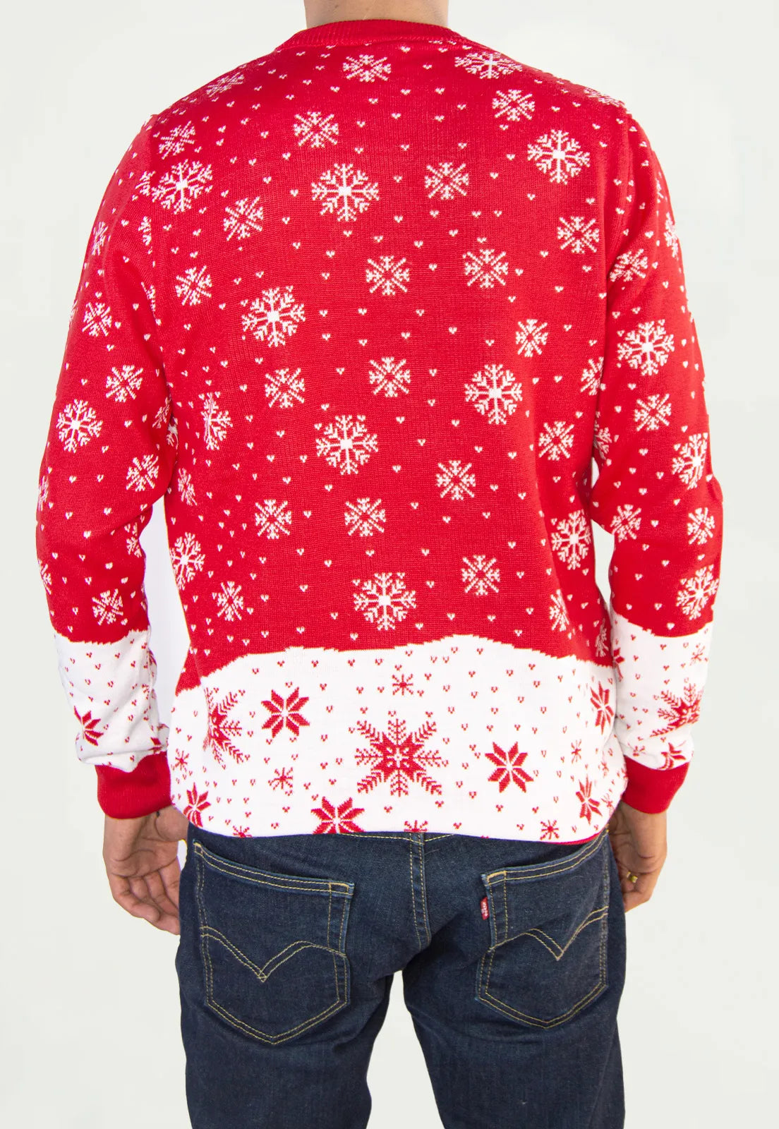 Saco navidad Reno Rojo - Hombre