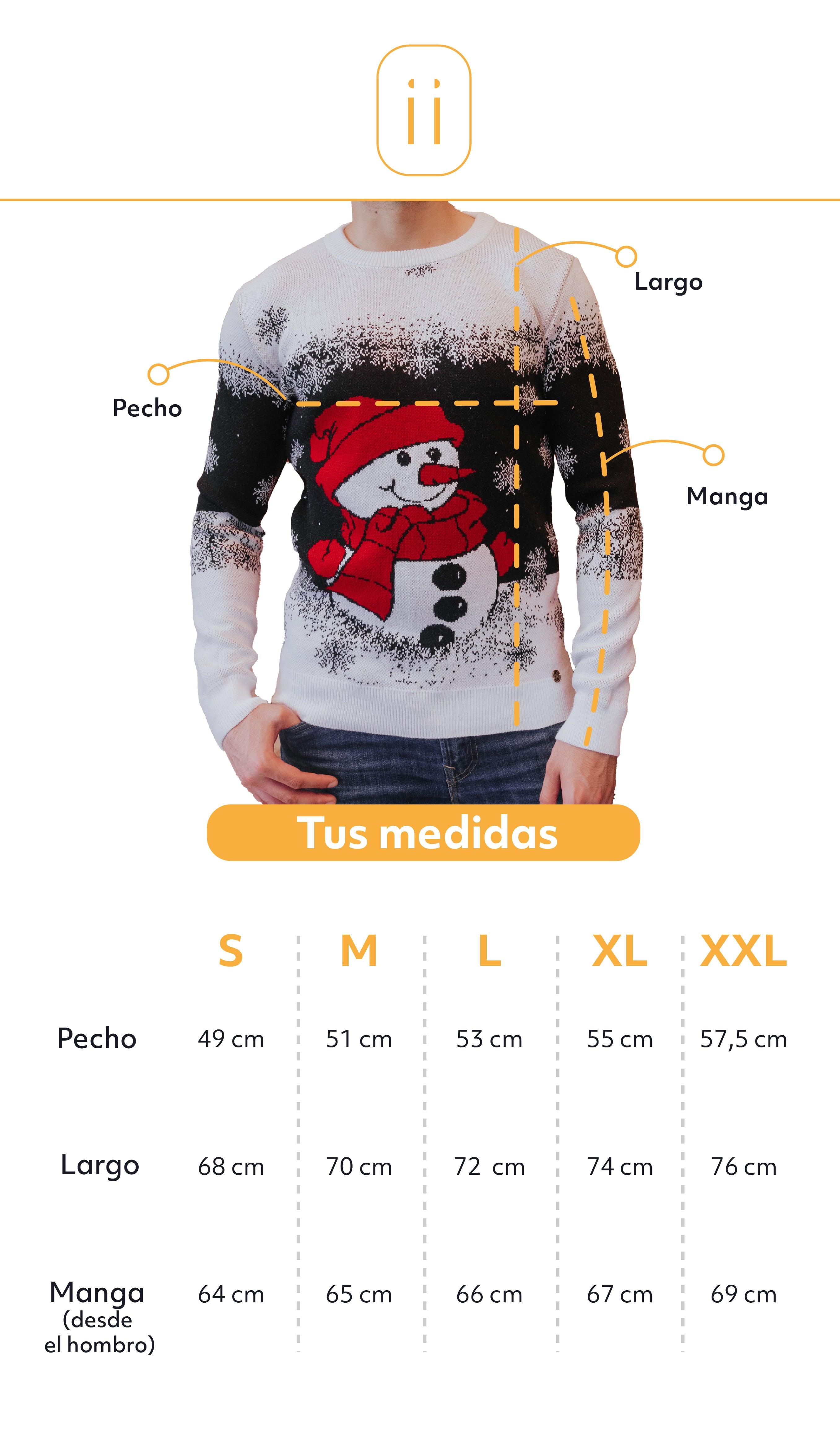 Saco navidad muñeco de nieve - Negro - Hombre - Giive