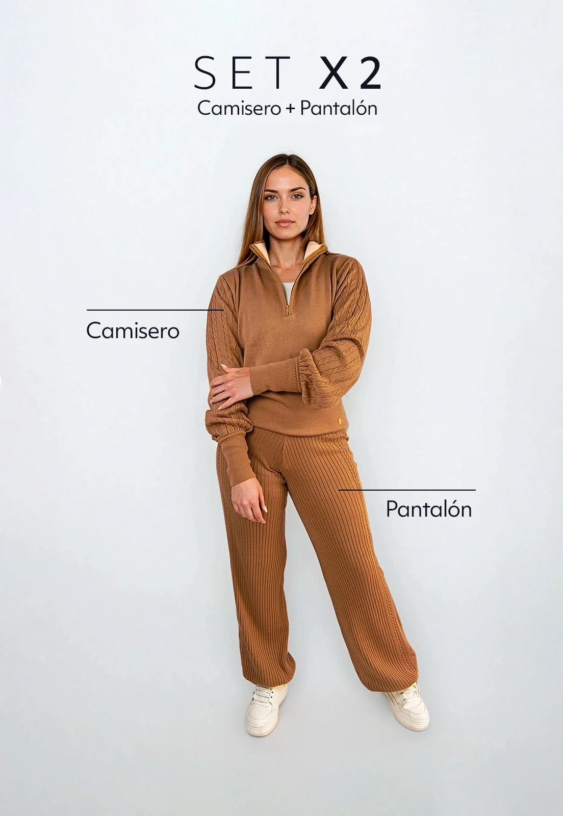 Set Camisero Sienna / Pantalón Amará