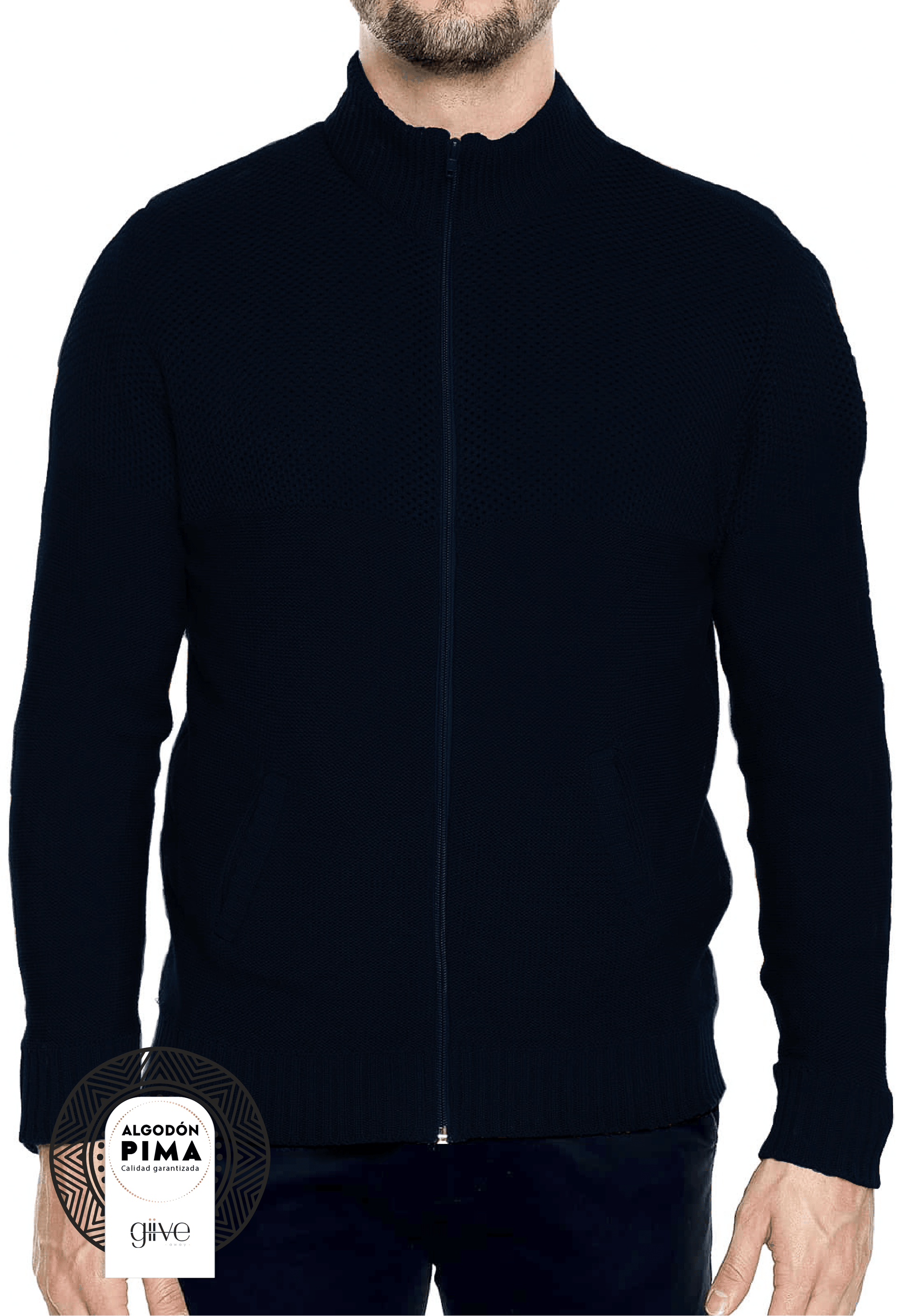Chaqueta Colmena Jersey Con Algodón Pima - Prendas de vestir - Giive Giive
