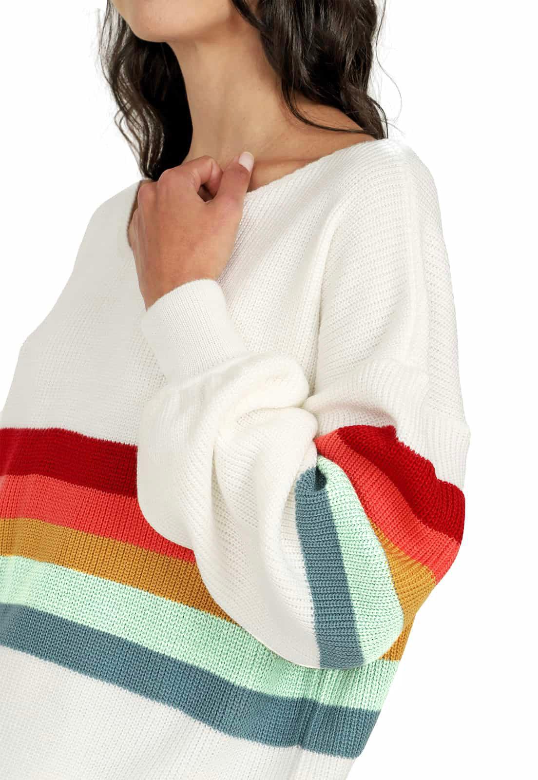 Buzo Punto Ingles Cuello V 5 Rayas Centro - Prendas de vestir - Giive Giive